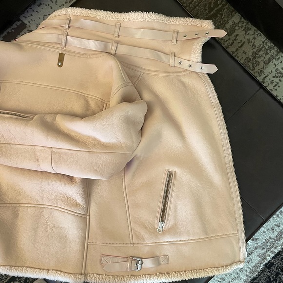 Mackage sheepskin aviator jacket - Picture 10 of 15